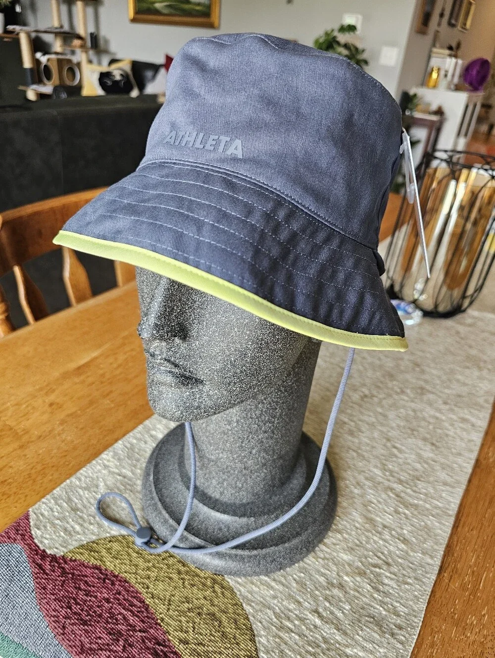 NWT Athleta Reversible Coasting Bucket Hat With FREE Socks